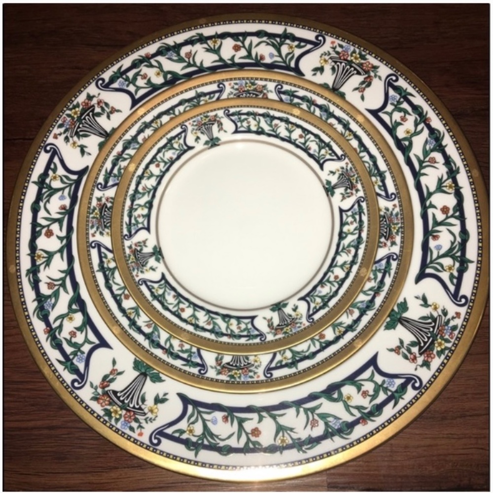 CHRISTIAN DIOR FLORISSANT DINNER SET
